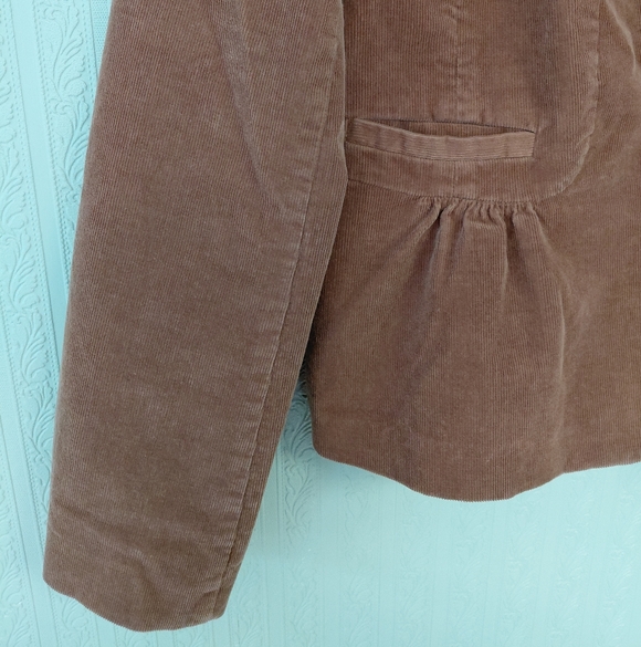 J Crew Womens Brown Corduroy Jacket Blazer - Picture 2 of 6